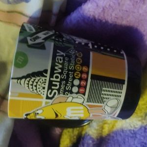 Rare collectors cup M&M's New York edition